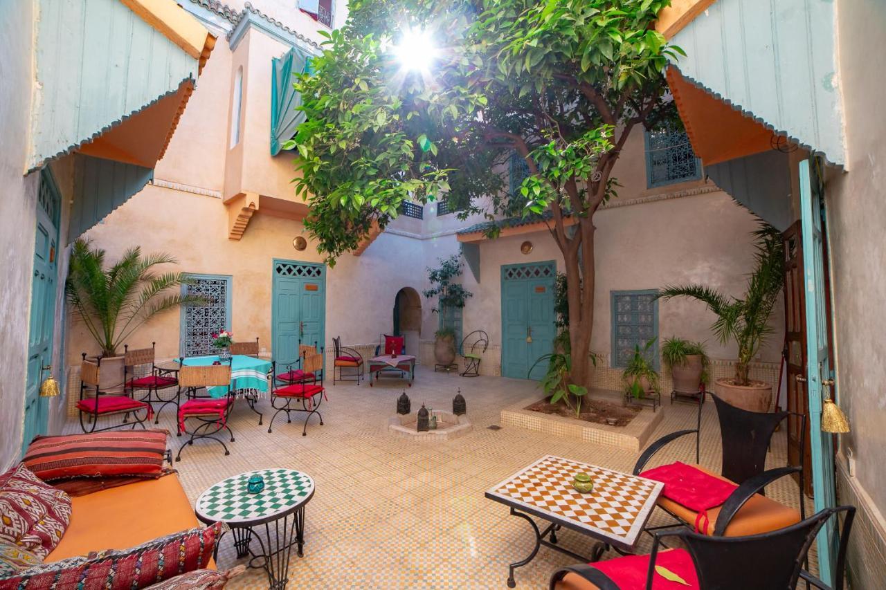 Riad Dar Marhaba Marrakesh Bagian luar foto